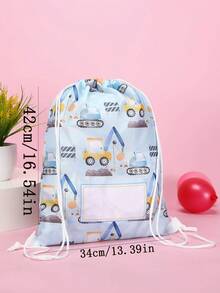 This Customized Drawstring Backpack Features An Animal Print Design, Making It Very Suitable For Sports Or Cycling. You Can Also Print Your Name Or Holiday Greetings On It. This Lightweight Coin Purse Is Suitable For Daily Use, Traveling, Shopping, Dancing, Sports And Outdoor Activities. It Is Also An Ideal Choice For Christmas, Thanksgiving, Back-To-School Season, Work, Commuting, Parties And Gatherings. It Is The Perfect Christmas Gift For Friends, Classmates, Or Even Your Daughter. - Multicolor - View 12