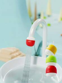 1 pezzo Filtro per rubinetto domestico, dispositivo di filtrazione dell'acqua per viaggi e hotel, filtro dell'acqua portatile e compatto, filtrazione a carbone attivo, rimuove cloro, fluoruro e metalli pesanti, design carino a forma di fungo, filtrazione a 6 stadi, adatto per cucina, bagno, viaggi, hotel e dormitori scolastici, Ognissanti, Natale, Ringraziamento e Festa Nazionale