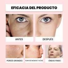 Mascarilla Facial Peel Off de Colágeno Nocturna Hidratante Repara Remueve - Rosa - Ver 2