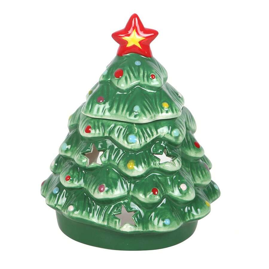 Something Different Nostalgic Christmas Tree Oil Burner (Multicoloured) - 100% Mixed - (SD10307) - Multicolor - View 1