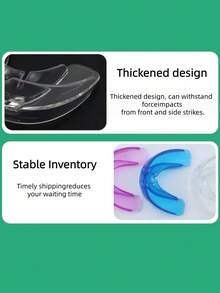 2件装牙齿矫正器硅胶矫正器牙齿保持器磨牙症防护器牙齿保持器，新年礼物。 - 彩色 - 查看 11