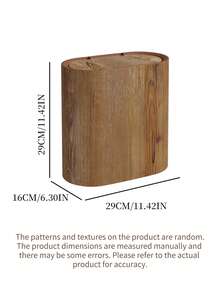 1个3.43加仑木纹浴室塑料垃圾桶，方形防臭木纹塑料转角垃圾桶 - 带盖，脚踏式塑料垃圾桶，防水，易清洁，节省空间设计，适合小空间，适用于浴室、洗衣房、家庭办公室和卧室等狭窄空间，无需用电 - 也适用于浴室、厨房、客厅、酒店，消除异味 - 彩色 - 查看 9