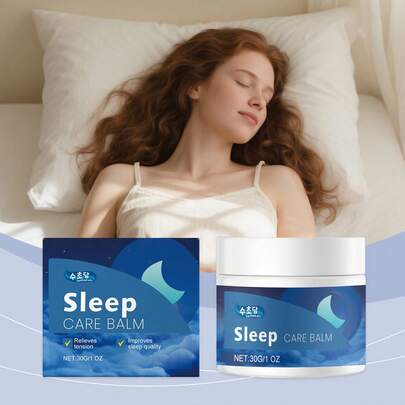 Lavender Sleep Balm, Nourishing Body Care Cream With Comforting Fragrance For Nighttime