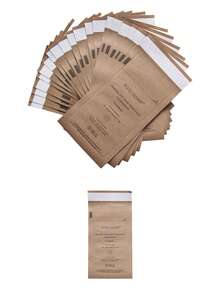 20Pcs Nail Sterilizer Manicure Bag Nail Art Tools Dry Heat Disposable Sterilization Disinfection Machine Kraft Bags Accessories,Nail Supplies,Nail Tools,Nail Art Tools,Back To School,Nails,Nail Tools For Press On Nails