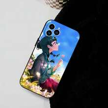 Funda de teléfono de silicona suave compatible con los modelos 16, 15, 14, 13, 12, 11 Plus, Pro Max Plus - Funda compatible con 17, 17 Pro, 17 Pro Max, con diseño de la animación Maomao The Apothecary Diaries - Z5 - Ver 5