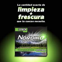NORDIKO - Pack de 3 Barras de Jabó de Tocador Antibacteriano y Desodorante de 100g cada una, con Fragancia Fresca y Funció Repelente de Mosquitos - Multicolor - Ver 6