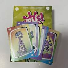 Virus! Card Game - Strategic Family & Adult Party Game, Fun & Competitive, Paper Cards, Board-Style Cards, Suitable For Players 18+ Years Old - Green - View 12