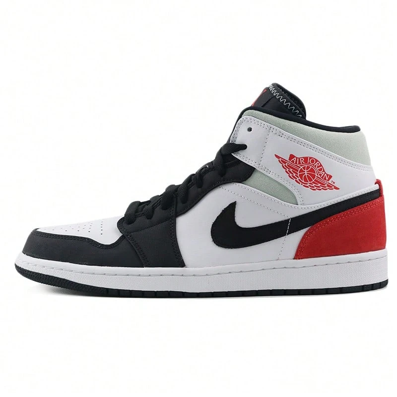 耐克 Air Jordan 1 Mid SE 男款篮球鞋 852542-100 - 白 - 查看 1