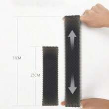 Silicone Headband, Non-Slip Wig Headband - Black - View 11