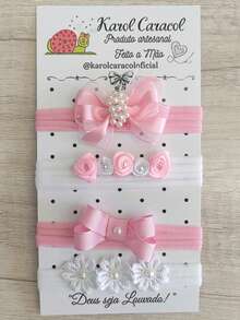 Promotion Hair Accessory Kit For Baby Girls Charming Colors - Princess Bows - View 3