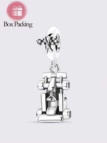 1 件原创设计银色复古北欧符号吊坠 - 维京长船、世界树和锚吊坠，氧化复古工艺，尽显古朴韵味。精心制作的珠子，镌刻精美图案，是 DIY 首饰制作和手链叠戴的理想之选。银质材质不易褪色，是馈赠佳品，也是百搭饰品，适合休闲和正式场合佩戴。 - 銀色 - 查看 11