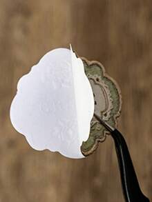 20pcs/Pack Vintage Floral Embroidery Sticker Labels, Suitable For Scrapbooking, DIY Crafts, Envelopes, Albums, Magazines Scrapbook Supplies Stationery Stickers - Multicolor - View 10