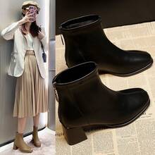 Women Canvas Shoes - 3 cm Khaki Single Lining - View 4