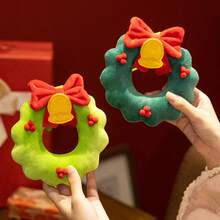 1 件圣诞节毛绒玩具圣诞树毛绒公仔驯鹿花环毛绒动物雪人圣诞毛绒动物套装搞笑包挂件适合男孩和女孩圣诞饰品家居办公室汽车装饰 - 彩色 - 查看 6