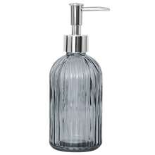 Blue Glass Liquid Dispenser 420ml Bathroom Sink Hygiene Soap Alcohol - Trong suốt - Xem 7