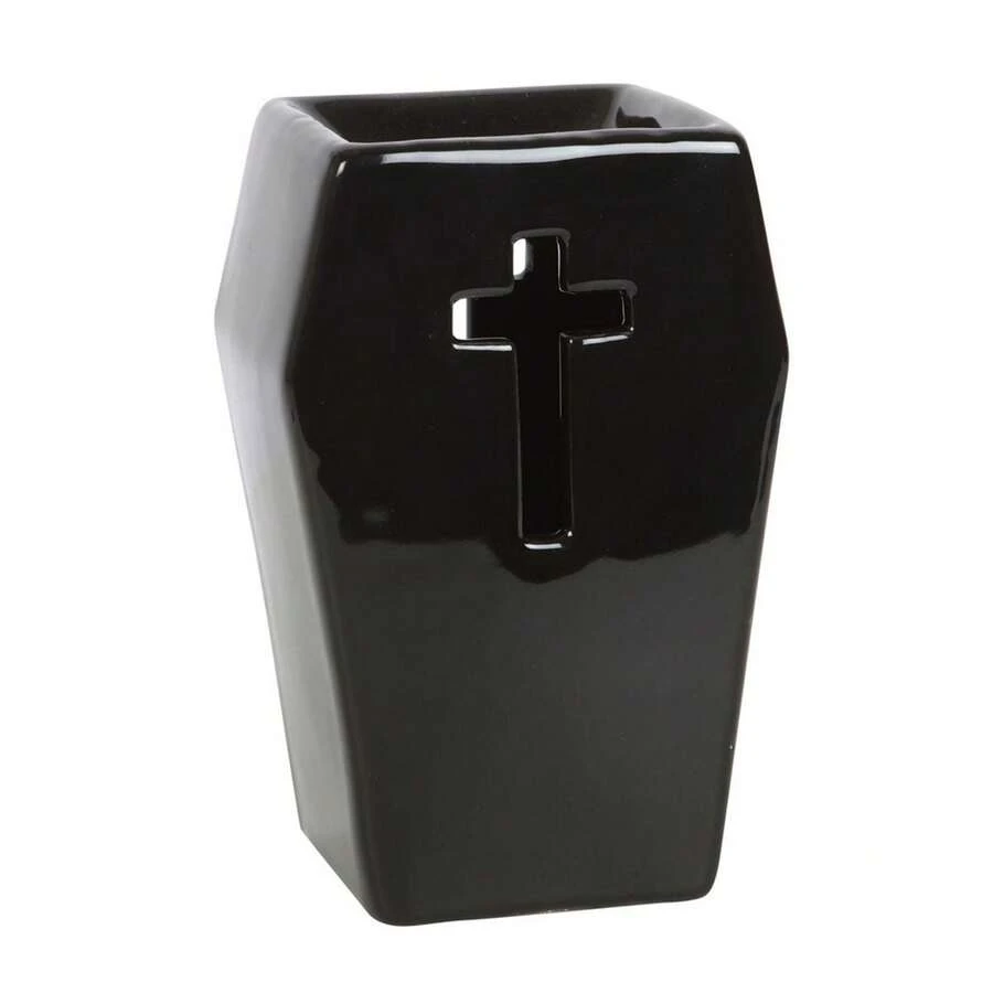Something Different Coffin Oil Burner (Black) - 100% Mixed - (SD5565) - Black - View 1