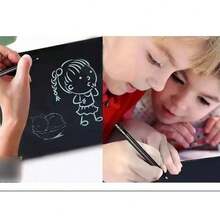 Pizarra Mágica Infantil, Pizarra Mágica del Garabato,12 pulgada Tablet para Dibujar LCD, Borrables y Reutilizables, Juguetes Niños Adecuados para Niñas y Niños de 3, 4, 5, 6, 7 y 8 años - Rosa - Ver 4