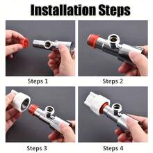 10/20/40pcs Silicone Faucet Gasket Sealing Rings, Kitchen & Bathroom Faucet Accessories Anti-Leakage, Small Tool Set