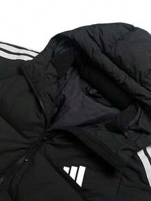 Adidas ESS 3S P D HD J Herren Daunenjacke, Neuer Sportoutfit Winter 2025, Outdoor Winddicht Warm Kapuzen Dicke Jacke, KH3987