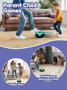 悬浮足球带灯，亲子互动创意益智运动玩具 - 彩色 - 查看 10