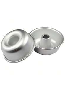 带芯蛋糕模具 – 铝合金不粘烤盘，专用铝制甜甜圈模具，适用于烤箱，是制作万圣节和圣诞节精致甜点的理想之选。 - 彩色 - 查看 10