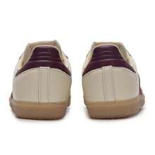 Adidas Unisex SAMBA OG Casual Sneakers In Wonderful White/Dark Red/Resin Yellow, JS3830 - Wonderful White/Dark Red/Resin Yellow - View 7