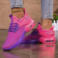 Comfortable,Casual,Commuter,Mothers Day Gifts ,Holiday,Halloween,Christmas,Personalized,Halloween Women's Fashion,Fallfreshnes,,Comfortable,Casual,Commuter,Mothers Day Gifts ,Holiday,Halloween,Christmas,Personalized,Halloween Women's Fashion,Fallfreshnes,Women's Sneakers - Available In Three Colors: Bright Pink, White And Bright Orange. Women's Casual Shoes, Lightweight Blade Sole, Breathable Knit, Lace-Up Rebound Cushioning, Suitable For Walking And Tennis, Sports Style2025 Autumn New Arrivals Women's Lightweight Stylish Sneakers - Low-Top  Sole For All-Day Wear, Casual Sneakers |   Low-Top Sneakers |   Lace-Up Closure, Comfortable, Non-Slip, Lace-Up Casual Sneakers With Cushioned Insoles, White Stripe Design (These Shoes Are Perfect For Swapping With Friends At The Start Of The New School Year. They Are A Must-Have Accessory For Showing Off Your Campus Style During The Back-To-School Season, And Are A Must-Have For Running, Exercising, Attending Classes, Shopping, And Playing.)