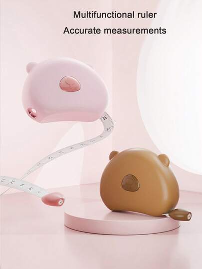 أداة قياس جسم احترافية - مسطرة محيط الخصر والأرداف، مع قياس جسم ثلاثي الأبعاد، مسطرة قابلة للتعديل، مناسبة للنساء، بلاستيك متين، بدون ليزر، سهلة الاستخدام، أداة قياس الجسم، تشكيل الجسم، تصميم راقي