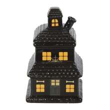 Something Different Haunted House Oil Burner (Black) - 100% Mixed - (SD10140) - Black - View 1