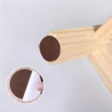 72/120 件家具毛毡垫套装 - 防滑椅腿垫,用于保护硬木地板、金属饰面家具和地板保护垫 - 中性棕色,多种尺寸 - 棕色 - 查看 4