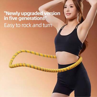 1pc 1.35kg Spring Soft , Quiet Full-Covered Non-Hurt Waist , Women Abdominal Slimming Spring Fitness Weight Loss Equipment