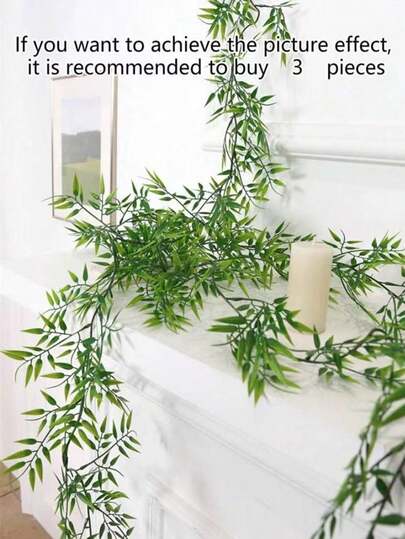 1 peça elegante planta artificial de folha de samambaia de Boston, arco de casamento e decoração de caminho de mesa, decoração realista encantadora perene para ambientes internos/externos