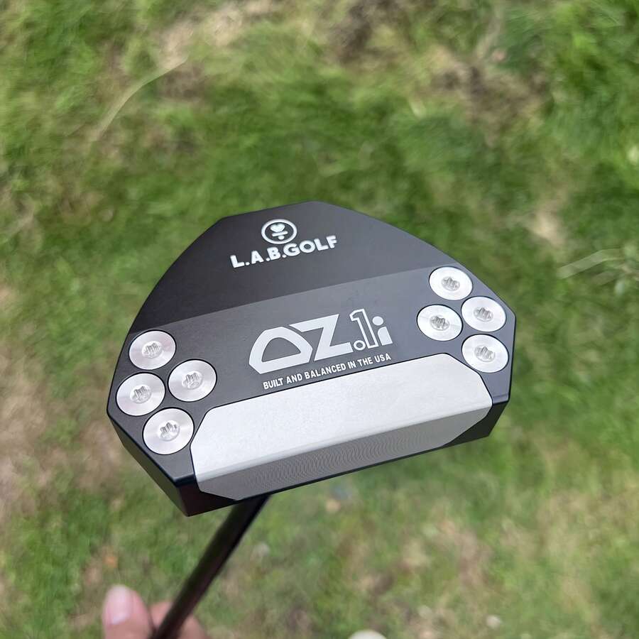 1pc Semi-Mallet Golf Putter - CNC Machined Alloy Head, Auto-Balanced Face & Tungsten Weighting System, Right-Handed Putting Club With Plasma Anodized Finish, Low-Center Of Gravity For Improved Accuracy - Ideal For Pros & Amateur Golfers - Compatible