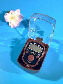 Boxed Handy Electronic Counter, LED Display Screen, Hundred Reminder Counter, Elegant Appearance Easy To Wear On Hand, Suitable For Prayer Counting, Exercise Counting, Knitting Counting, Etc. - Multicolor - View 21