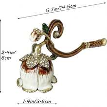 Apagavelas, Apagavelas Único, Apagavelas Decorativo, Herramienta de Metal para Apagar Velas - Morado - Ver 10