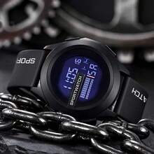 LED Digital Watch - Student Watch, Suitable For Middle School Teens, Outdoor Sports Digital Watch, Multi-Function, Luminous, Date, Day, Stopwatch, Alarm