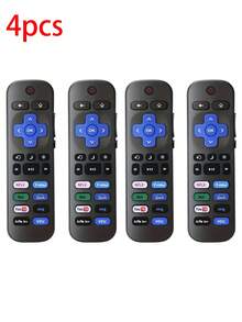 Roku Remote Control, Infrared Connection, Battery Powered, Compatible With 18 Roku Devices, Easy Setup, Batteries Not Included - 彩色 - 查看 1