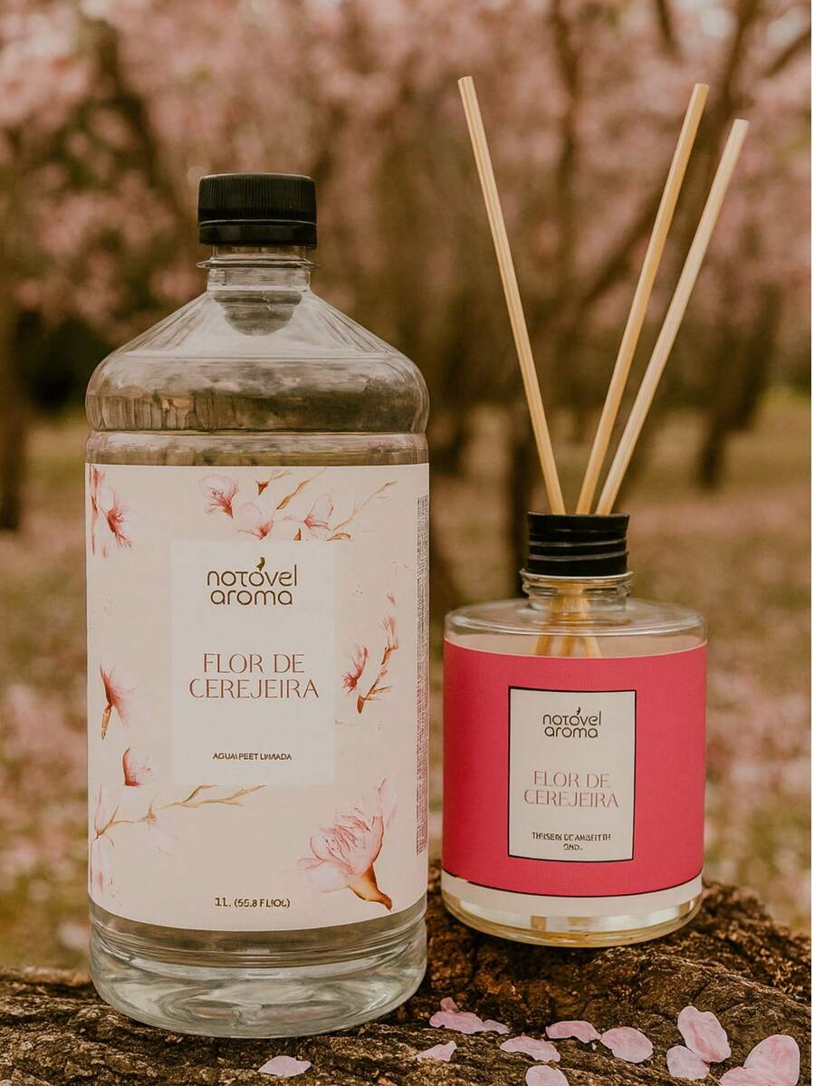 Aroma Diffuser Reed Refill For Living Room Bathroom Home - 櫻花 - 查看 1