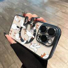 El teléfono White Duck con lente integral, revestimiento electromagnético, admite carga inalámbrica magnética y es compatible con phone 16 Pro Max, 16, 15 Pro, 14, 14 Plus/14 Pro Max, 13, 13 Pro, 12 Pro, 11/11 Pro y la serie Pro. Es un excelente teléfono para amigos, cumpleaños y festividades. - azul claro - Ver 10