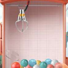 SanBouSi Durable Crane Machine Replacement Claw With 6.3" Grip, Easy Installation, And Modern Design - Perfect For Arcade & Game Centers - 銀色 - 查看 3