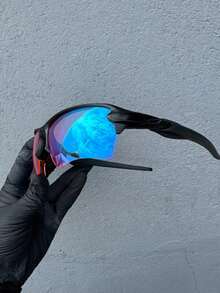 Sunglasses For Bike Running Cycling Beach Tennis Beach Volleyball Men's And Women's - Flak-preta com prisma - 查看 2