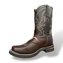 Cowboy    Bordado  Cremallera lateral    Vacaciones - Color caoba - Ver 5