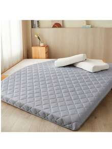 3D Digital Foam Mattress Knitted In A Circle Gray - Gris Claro - Ver 4