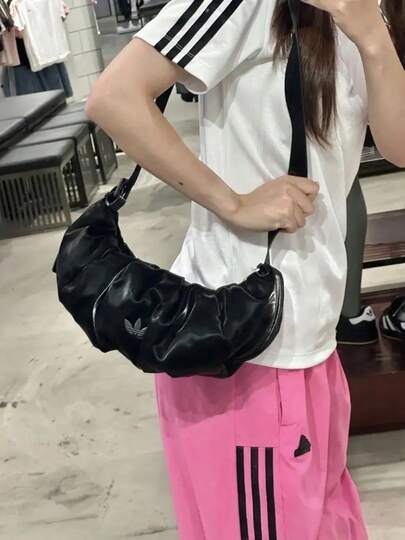 Adidas 阿迪达斯 Originals 1.3L 云朵 Logo 品牌单肩包，小号，女士款