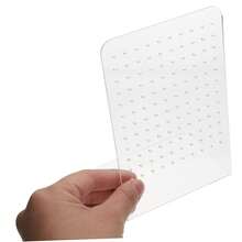 2 件 120 孔亚克力耳环架透明耳环收纳架展示钉板耳钉展示架耳环架珠宝展示架女孩适用 - 無色 - 查看 3