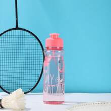 17oz Minimalist Portable Press Flip Cap Outdoor Sports Water Bottle, Plastic Cup, Creative Casual Car Water Bottle - Many Colors - View 14