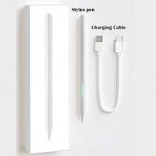 6/7/8/9/10/11 Generation Compatible Stylus Pen - Fast Charging Digital Pen - Suitable For 2018-2025 Models, Support Tilt And Anti-Mistouch Function - White - View 1