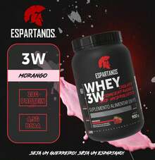 Whey Protein 3W 900G - Espartanos - Strawberry - View 3