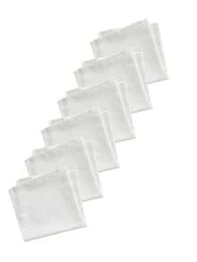 6pcs Cloth Napkins, Square Solid Color Versatile Washable Fabric Napkins, Suitable For Family Dinners, Parties, Weddings