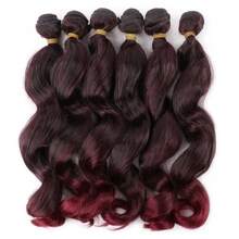 Belle Show Bundles Hair Loose Bundles Hair 18 Inch Loose Wave Hair 6 Bundles Loose Wave Bundles Hair For Women Loose Wave Bundles Hair Extensions Loose Wave Hair Bundles